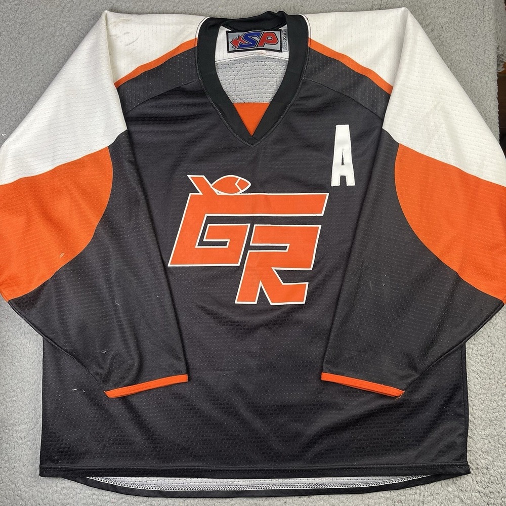 Vintage Grand Rapids High School Hockey Jersey Minnesota Size XL